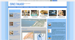 Desktop Screenshot of espace-thalasso.com